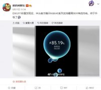 EMUI 11泄密：华为Mate 40系列或最高支持66W快充