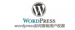 wordpress如何限制用户权限