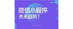 未来小程序有哪些值得关注的趋势？