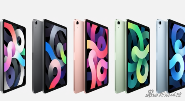 2020年苹果秋季发布会：iPad Air 4代299美元起步