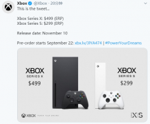 微软官宣Xbox Series X定价499美元！订阅服务便宜了
