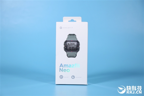 华米Amazfit Neo手表图赏：复古黑白屏 4周长续航