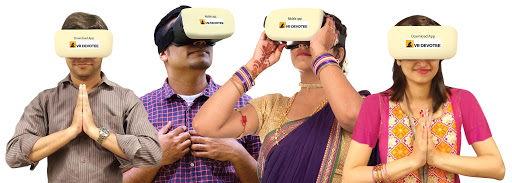 当你用VR看片时，印度人正拿它祈福