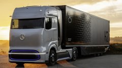 戴姆勒推出氢燃料电池概念卡车GenH2 续航1000公里可载重25吨