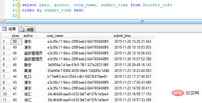 详解SQLServer中Partition By及row_number函数的使用