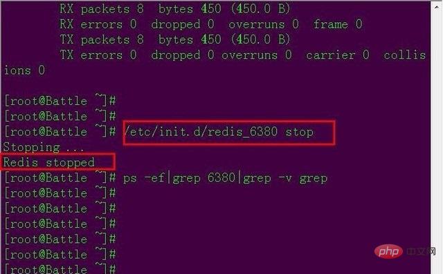 如何停止redis