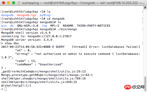 mongodb如何快速搭建属于自己的数据库