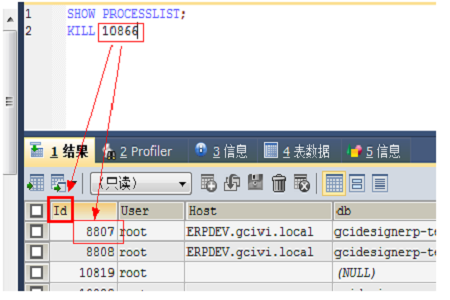 mysql锁表如何解锁