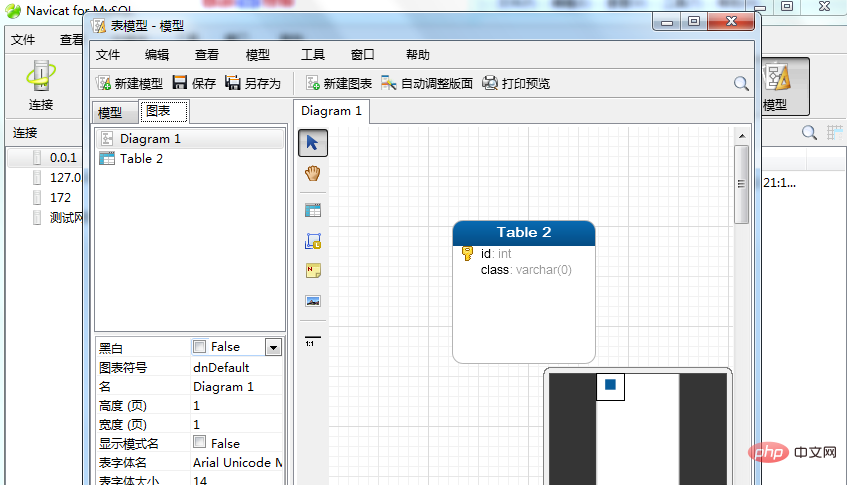 navicat怎么导出模型