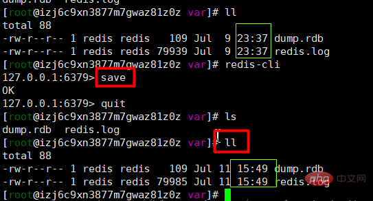 redis数据持久化如何实现