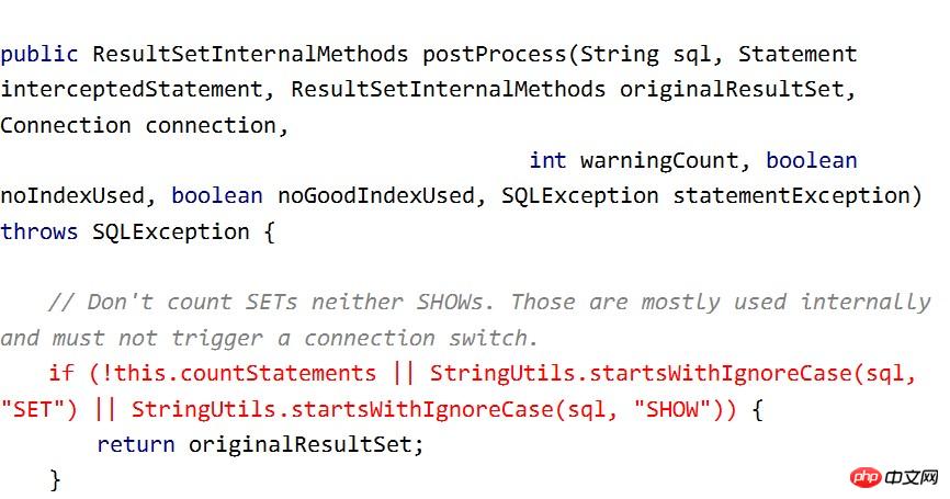 MySQL-JDBC驱动引起bug的问题说明