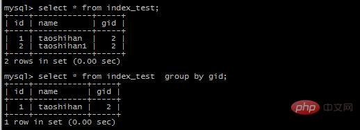 在MySQL 5.7上使用group by语句出现1055错误问题