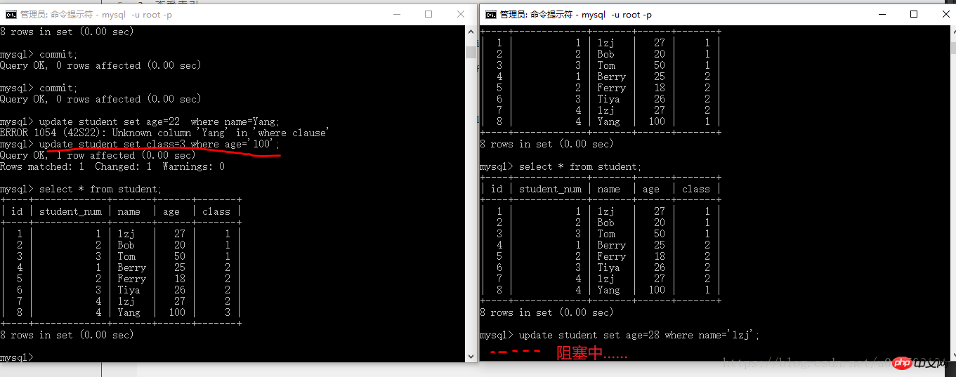 MySql类型转换导致行锁升级为表锁