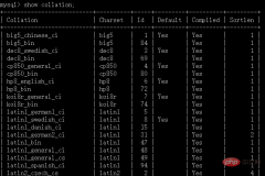 MySQL 教程之校对集问题