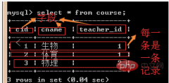 mysql中库和表的简单操作总结（附示例）