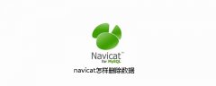 navicat怎样删除数据