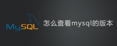 怎么查看mysql的版本？