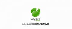 navicat设置外键报错怎么办