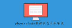 phpmyadmin数据表怎么加字段