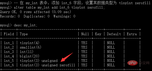 MySQL 教程之列类型中的数值型