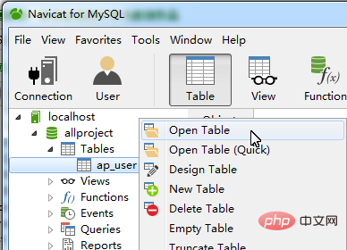 navicat for mysql怎么用？