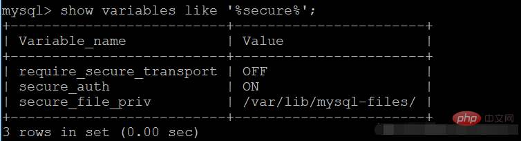 mysql 出现1290错误怎么办