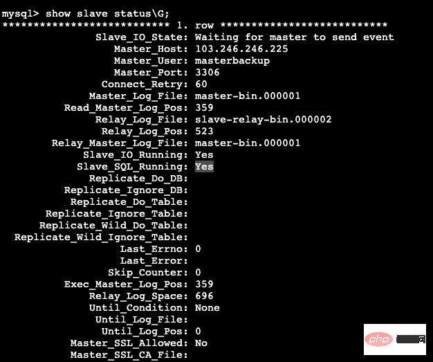 实现MySQL的主从复制