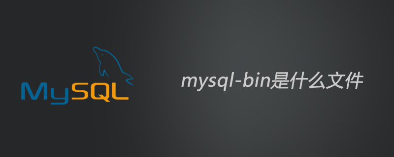 mysql-bin是什么文件？