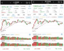 震荡回落：成交额萎缩，沪指失守3300点，北向资金净流出