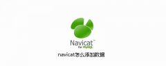 navicat怎么添加数据