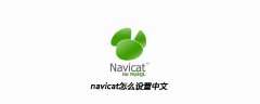 navicat怎么设置中文