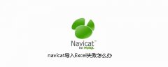 navicat导入Excel失败怎么办