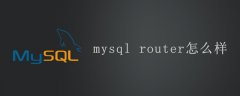 mysql router怎么样