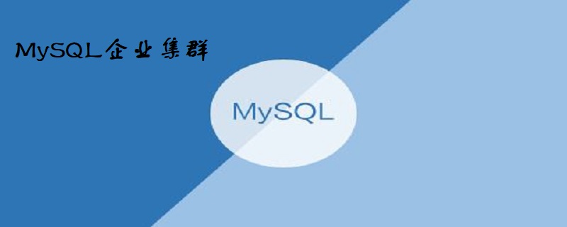 大公司mysql集群用什么