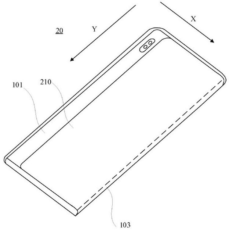 小米手机新型柔性屏专利图公布，屏幕可进行伸缩与滑动