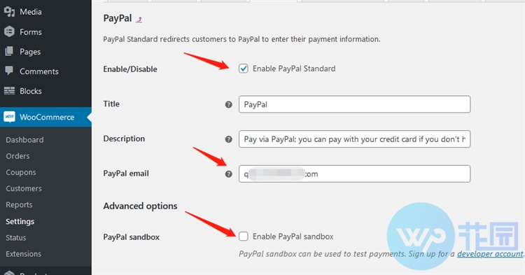 Woocommerce外贸独立站视频教程5：添加PayPal支付方式账户设置
