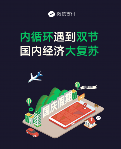 微信支付国庆消费数据出炉：门票交易增幅超8成 酒店行业交易增幅超7成