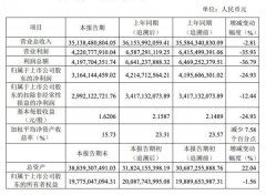 中国中免业绩快报：前三季度净利润为31.64亿元 同比下降24.93%