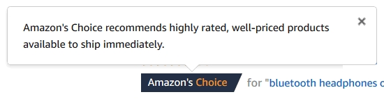 怎样才能让listing带有Amazon's Choice 标志？