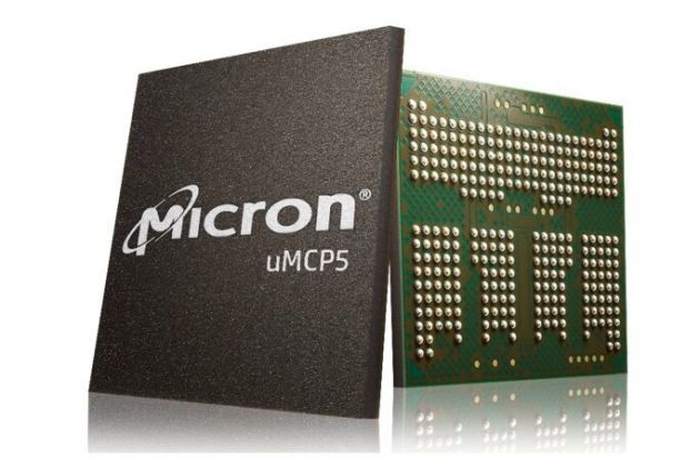 美光uMCP5量产：LPDDR5内存+UFS闪存二合一封装 速度更快空间省55%