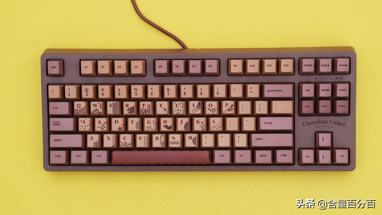 什么是巧克力键盘（黑爵巧克力有线键盘开箱测评）