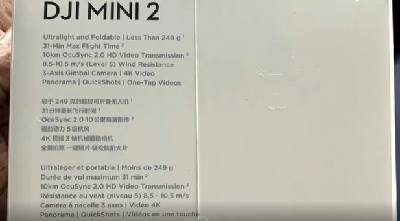 大疆 Mavic Mini 2 无人机海外开卖：249g 重，支持 4K 录制