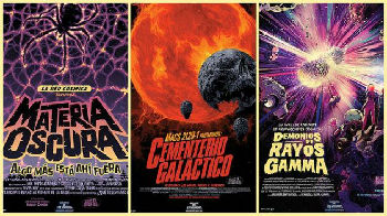 迎接万圣节：NASA发布《恐怖银河》系列科幻艺术海报