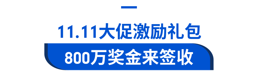 您有奖金已到账! 11.11利好: 200美元运费补贴, 50美元广告金, 最“油腻”TVC来袭