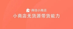 备战双十一，微信小商店推出无货源带货功能，打工人翻身当老板？