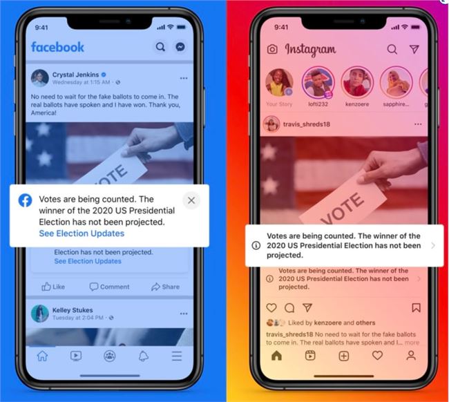 为防止2020美国大选实时票数出现假信息，Facebook推新措施