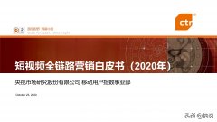 2020年短视频全链路营销白皮书（CTR）