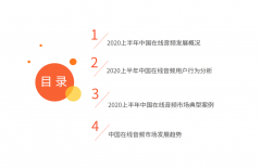 在线音频市场研究报告：2020年用户规模达到5.4亿