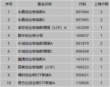 创业板基金排名（最强创业板指数基金排名）