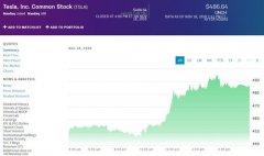 特斯拉股价周三再涨10% 市值已超过4600亿美元